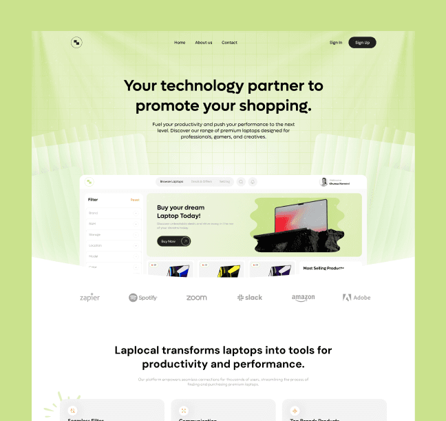 LapLocal project preview